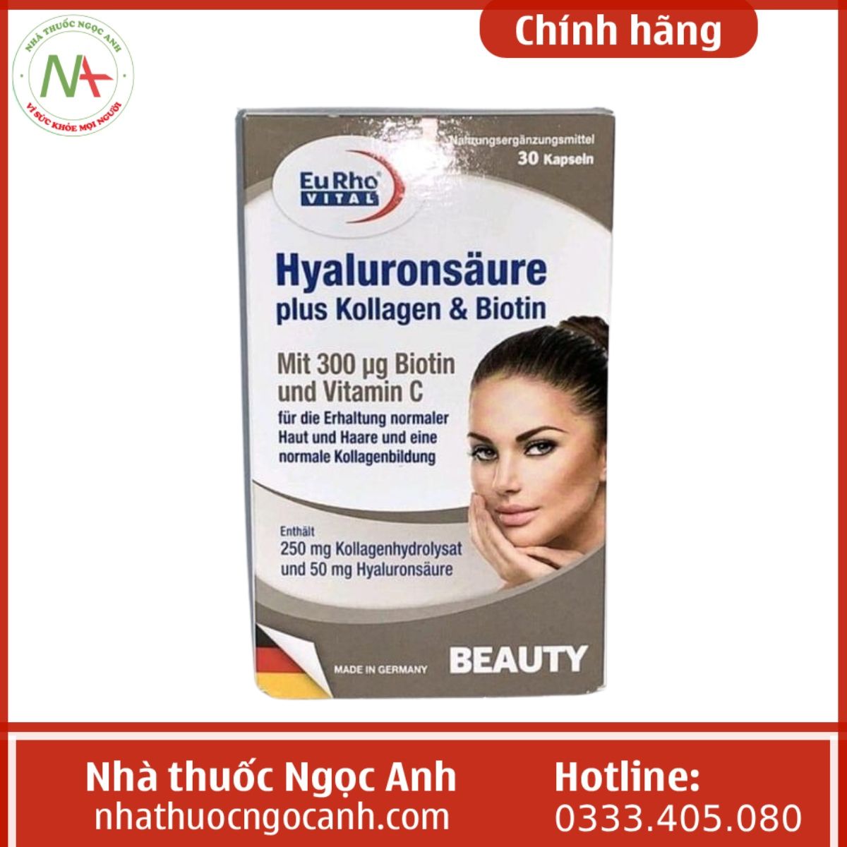 Hyaluronsaure plus Kollagen & Biotin