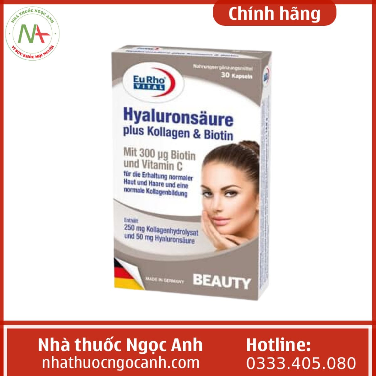 Hyaluronsaure plus Kollagen & Biotin