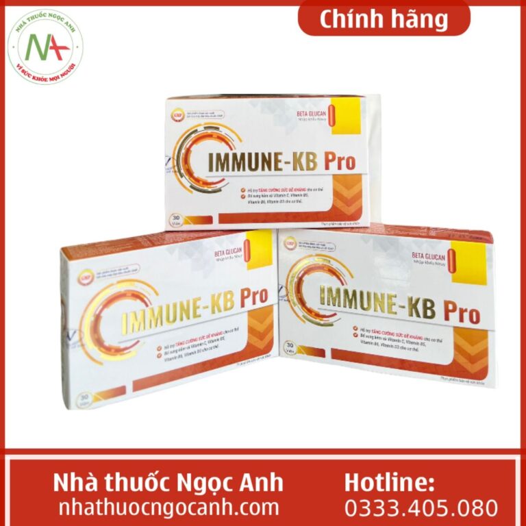 Immune-KB Pro có tác dụng gì, có tốt không, giá bao nhiêu, mua ở đâu?