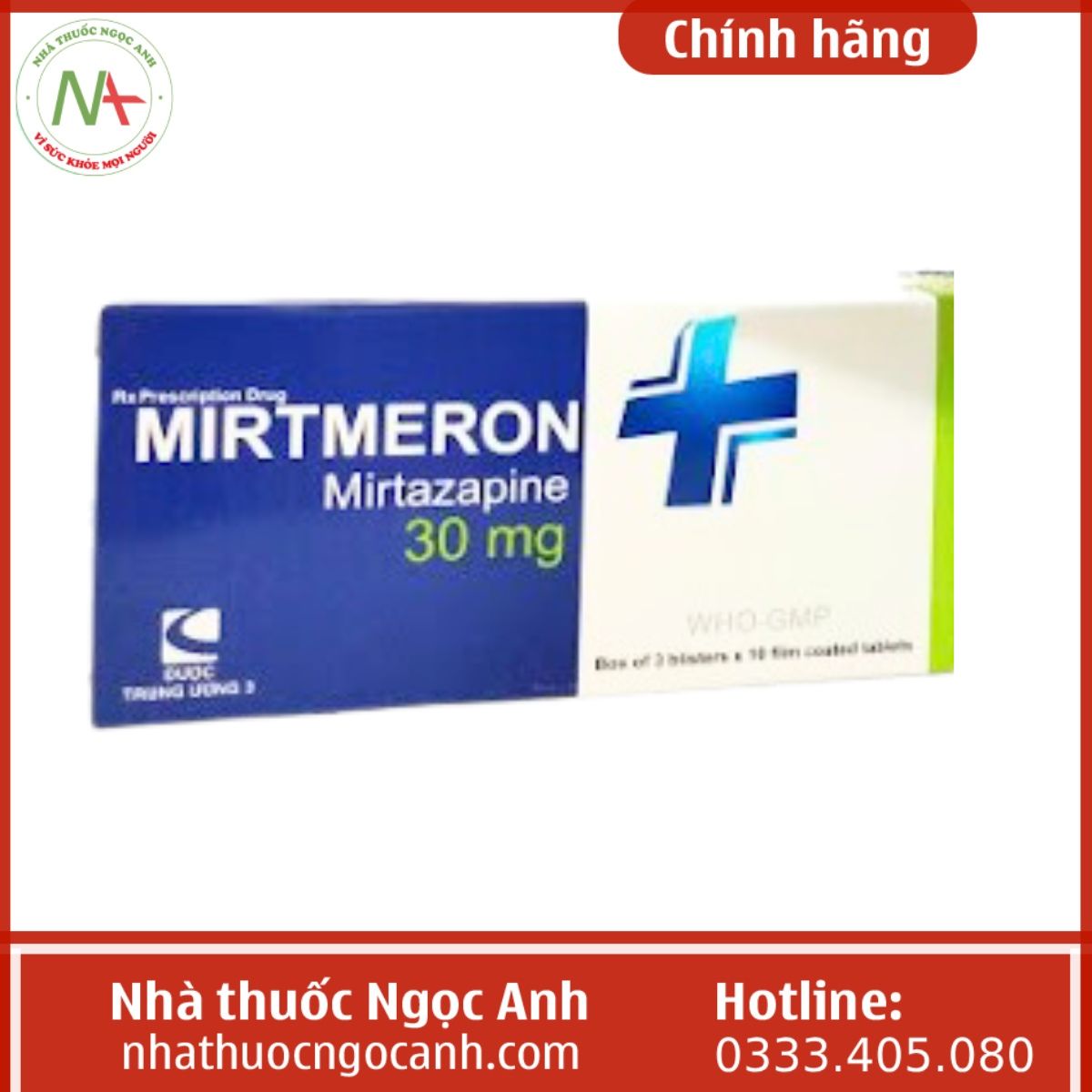 thuốc Mirtmeron-30mg