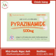 Pyrazinamide 500mg Mekophar