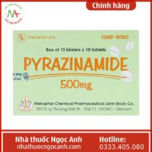 Pyrazinamide 500mg Mekophar