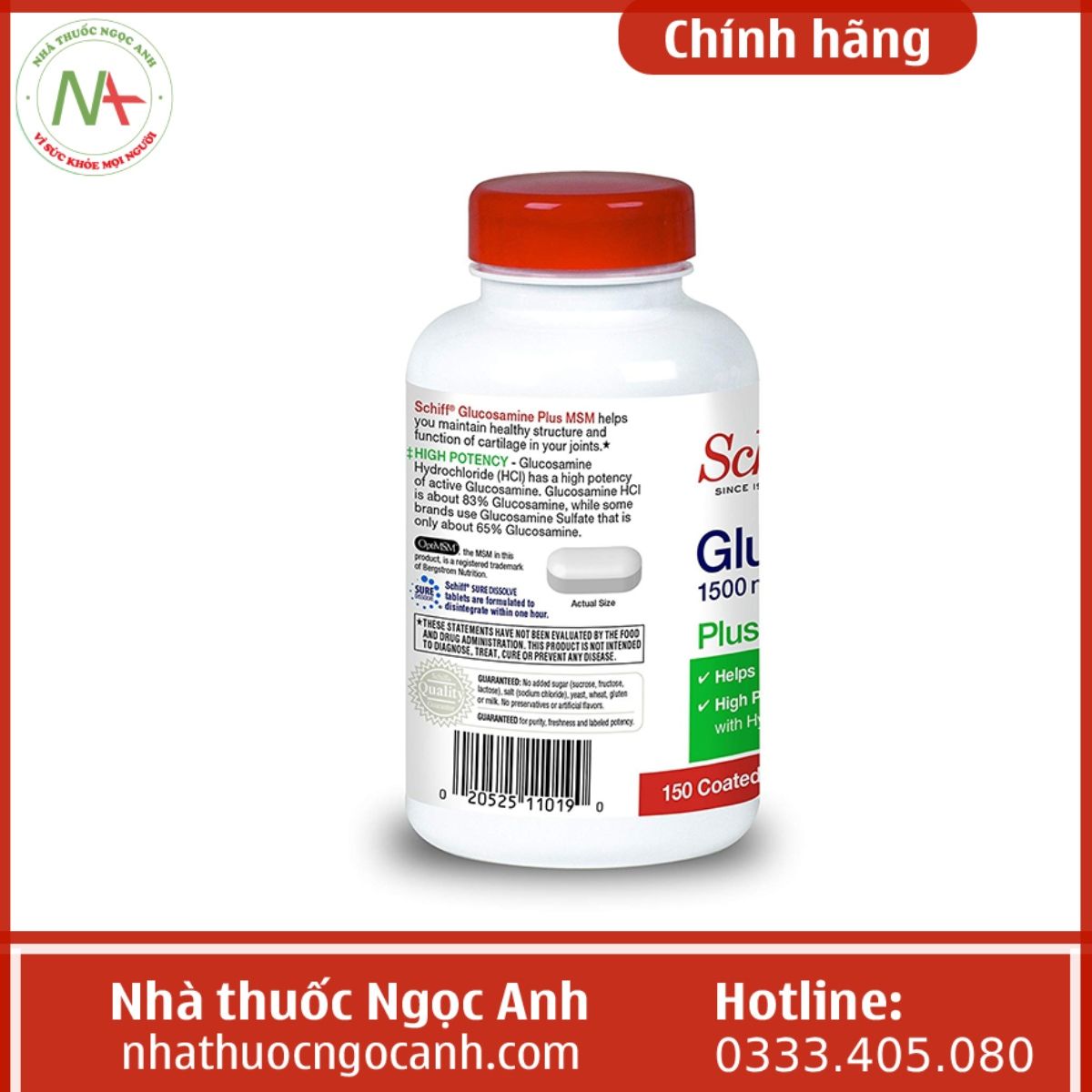 Schiff Glucosamine Plus MSM