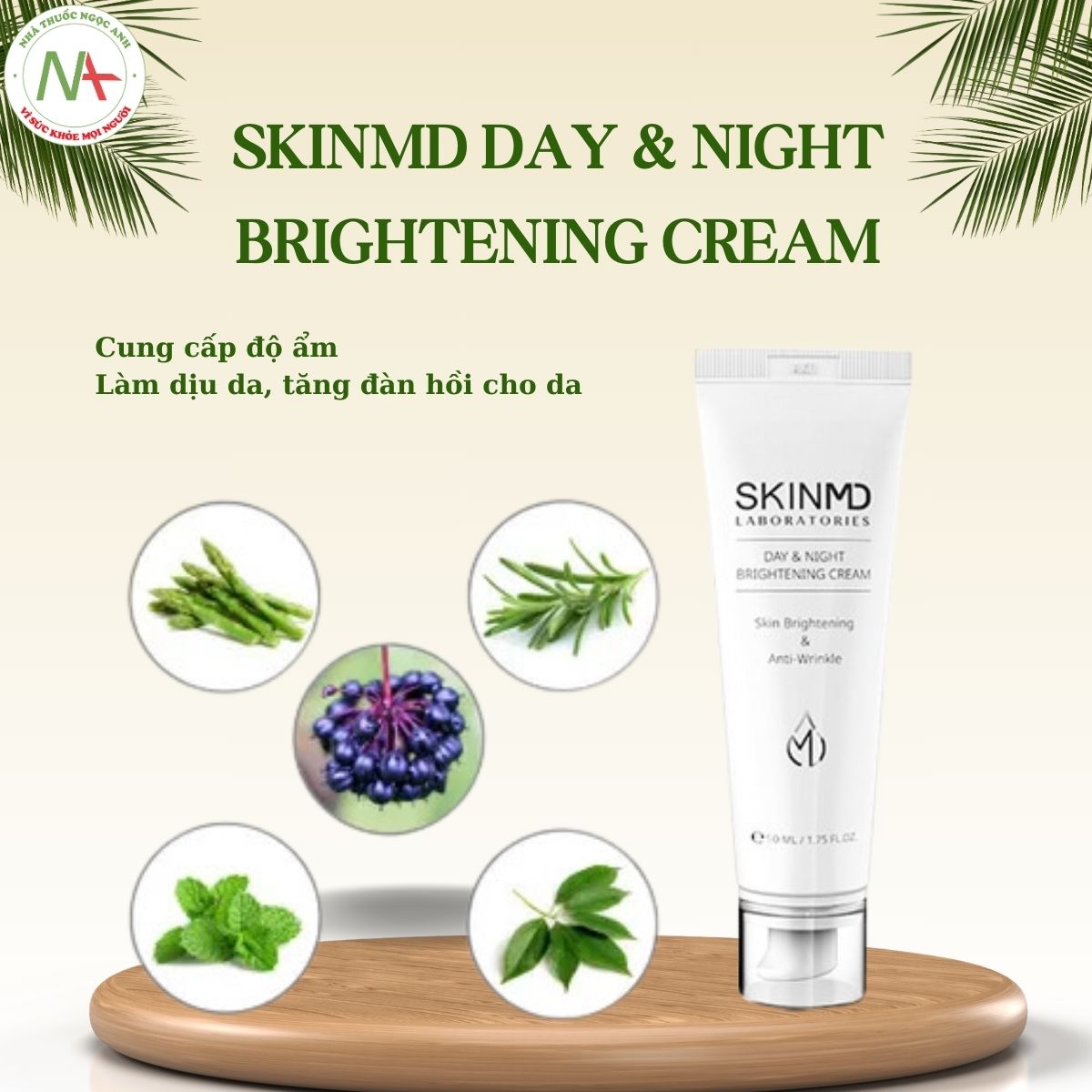 SkinMD Day & Night Brightening Cream