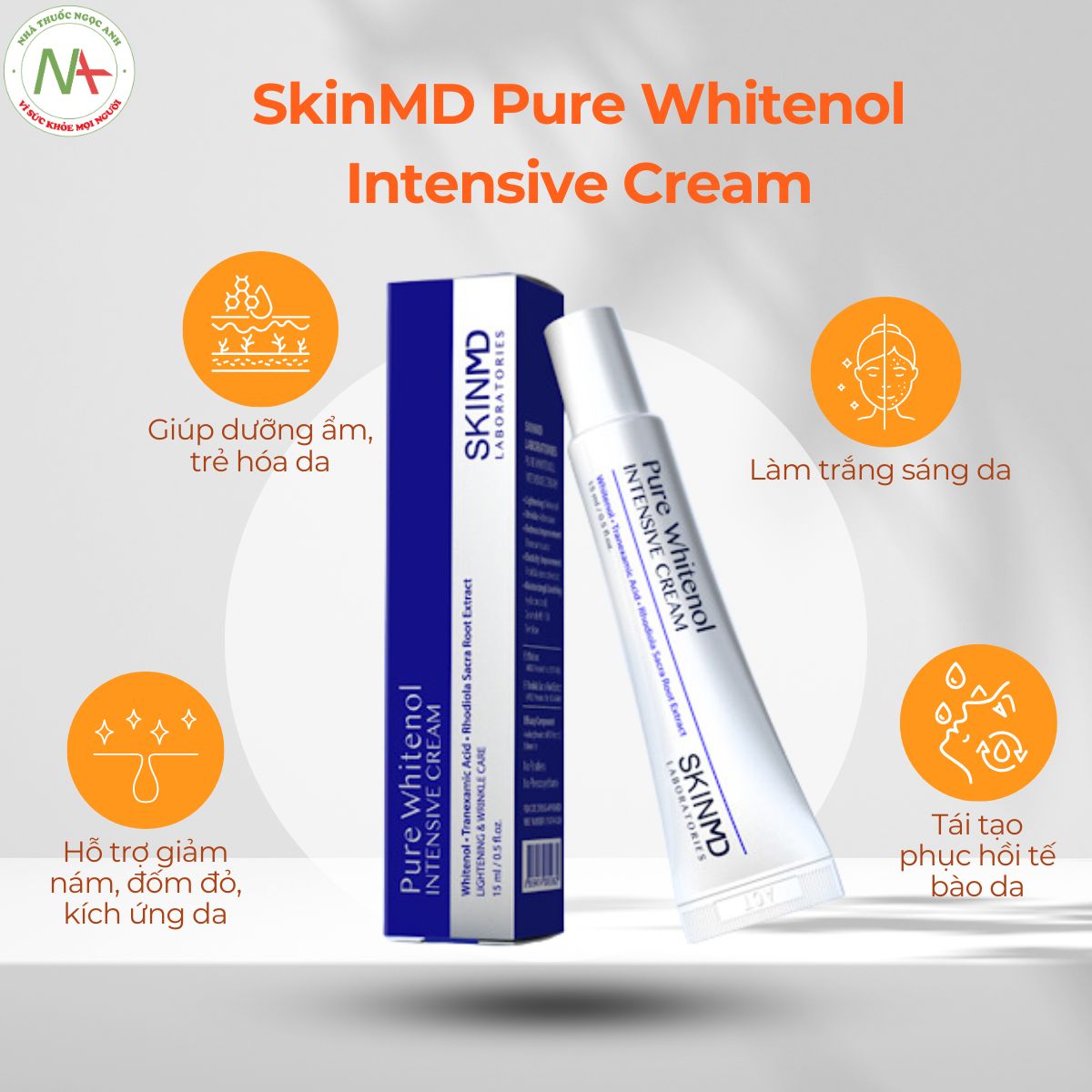 SkinMD Pure Whitenol Intensive Cream