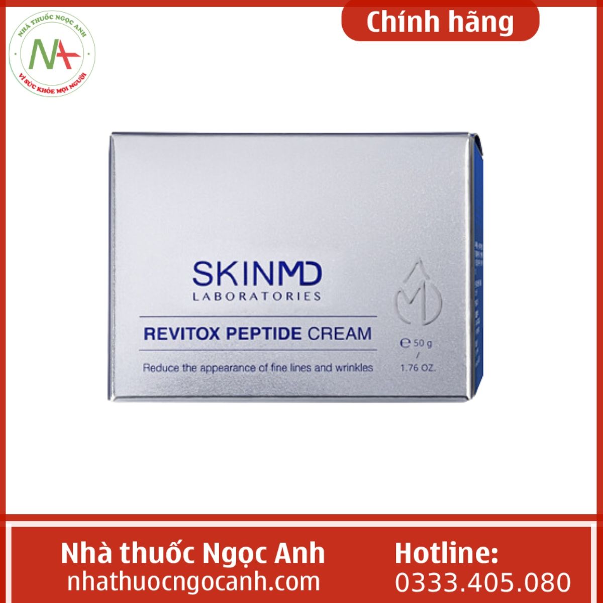 SkinMD Revitox Peptide Cream