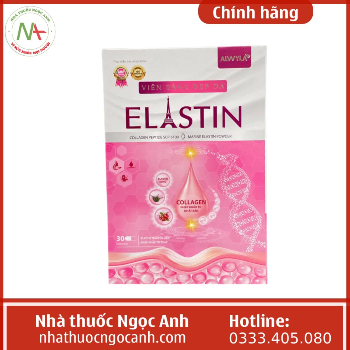 Viên Sáng Đẹp Da Elastin