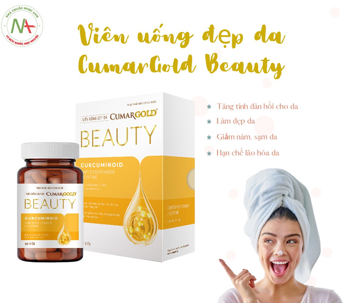 Viên uống đẹp da CumarGold Beauty