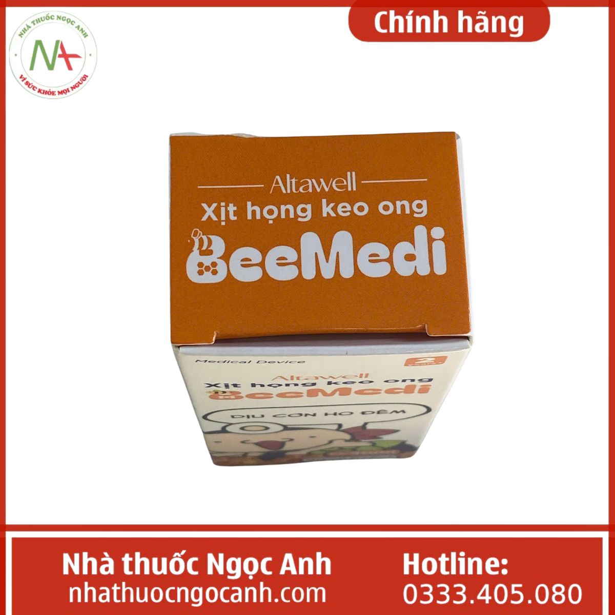 Xịt họng keo ong BeeMedi