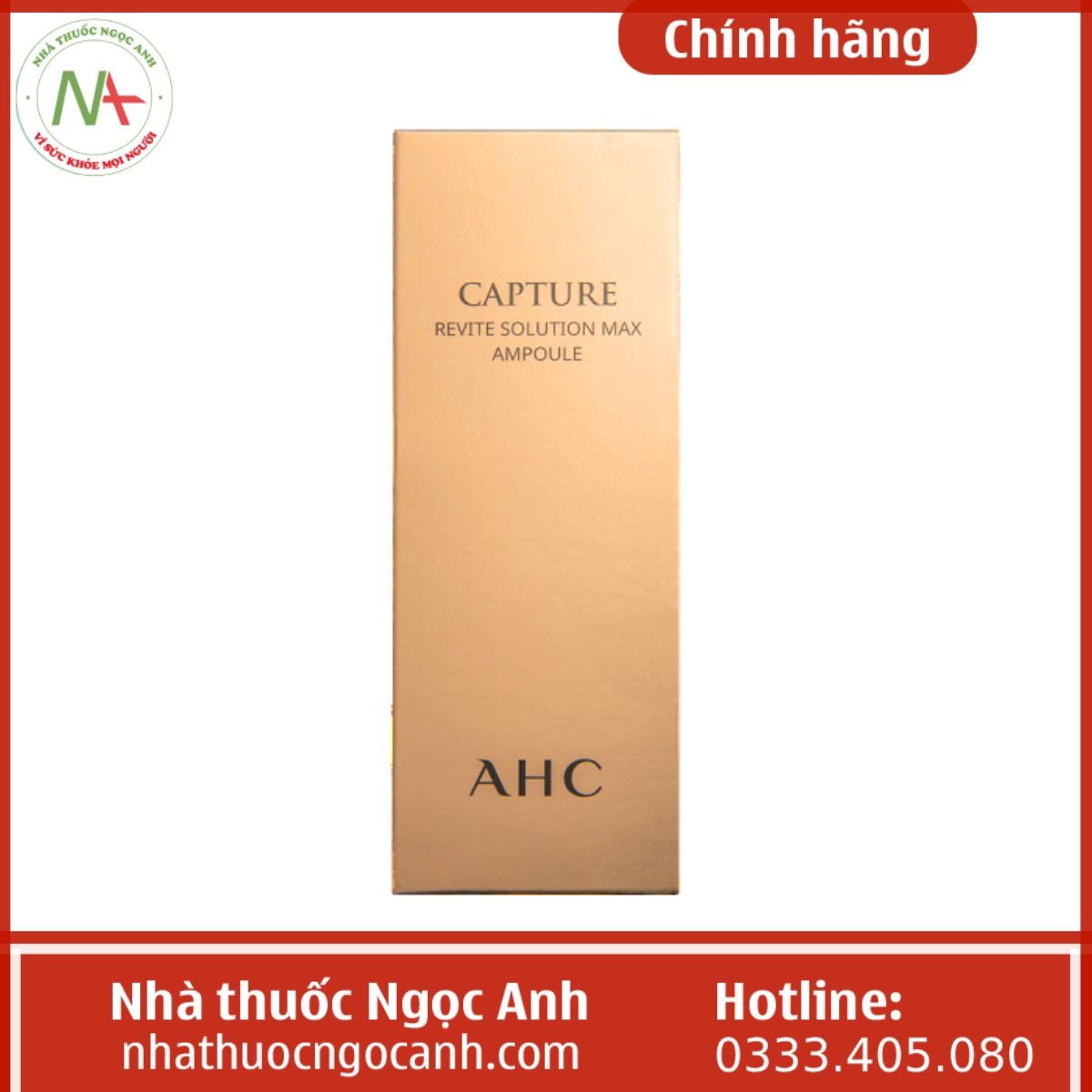 AHC Capture Revite Solution Max Ampoule