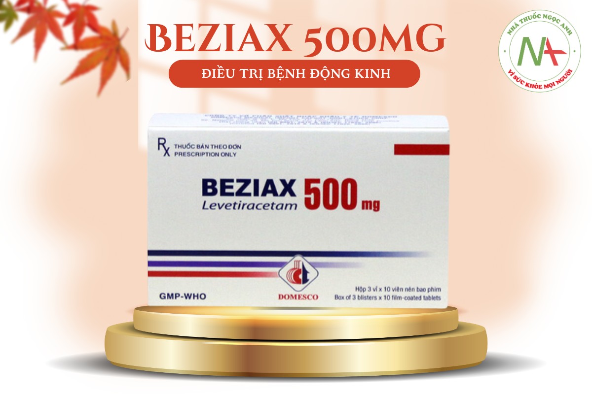 Thuốc Beziax 500mg điều trị bệnh động kinh