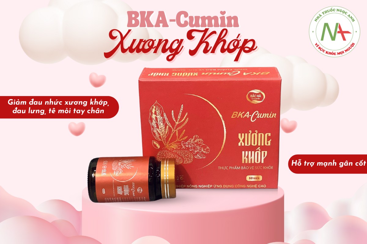 BKA Cumin Xương Khớp giúp tăng cường sức mạnh gân cốt