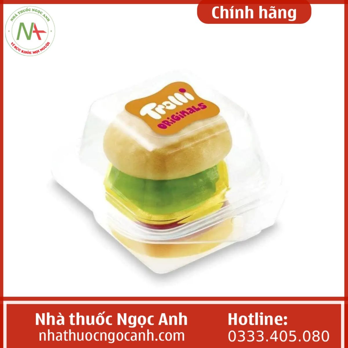 Kẹo dẻo Trolli Party Burger Minis