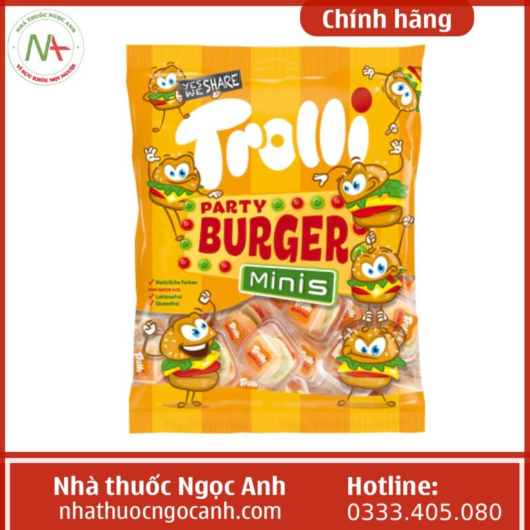 Kẹo dẻo Trolli Party Burger Minis