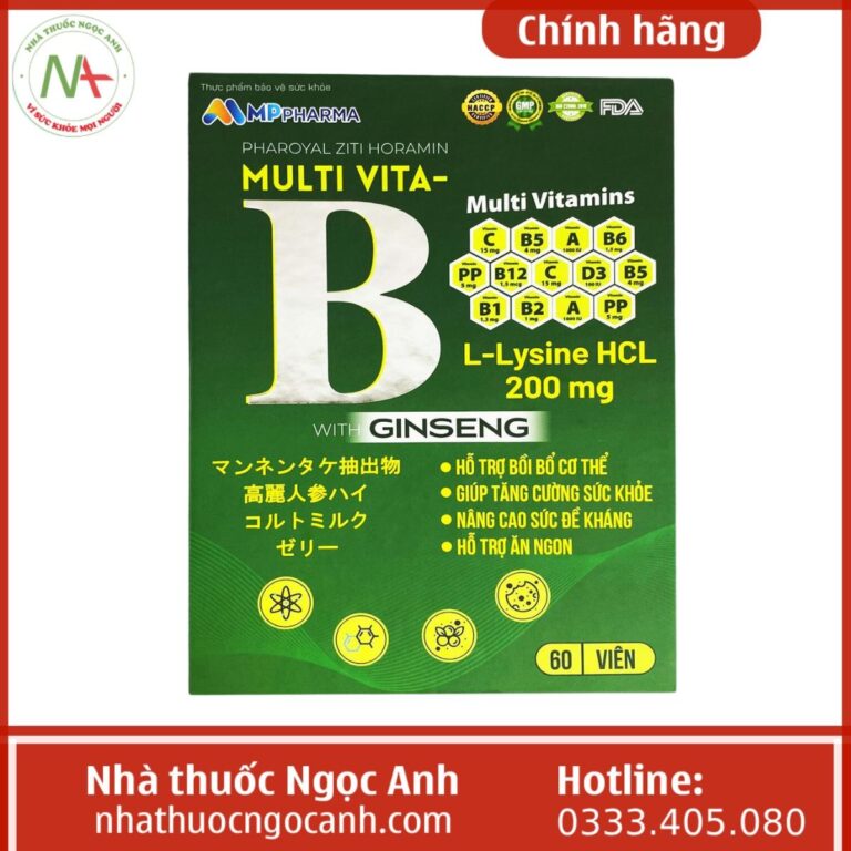 Pharoyal Ziti Horamin Multi Vita-B With Ginseng