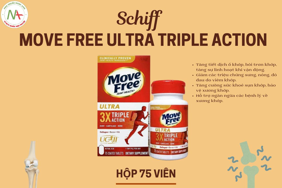 Schiff Move Free Ultra Triple Action