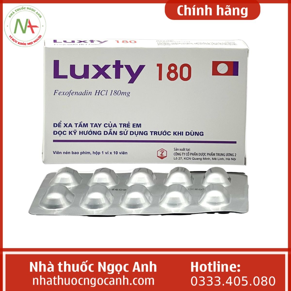 Thuốc Luxty 180