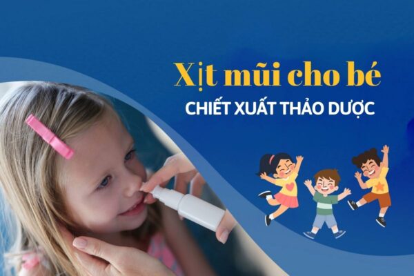 xịt mũi cho bé