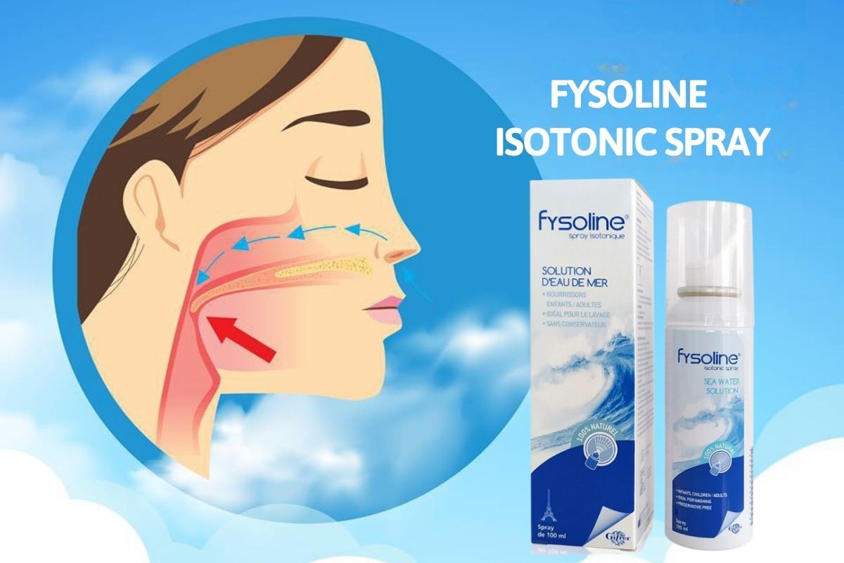 Xịt rửa mũi Fysoline isotonic spray