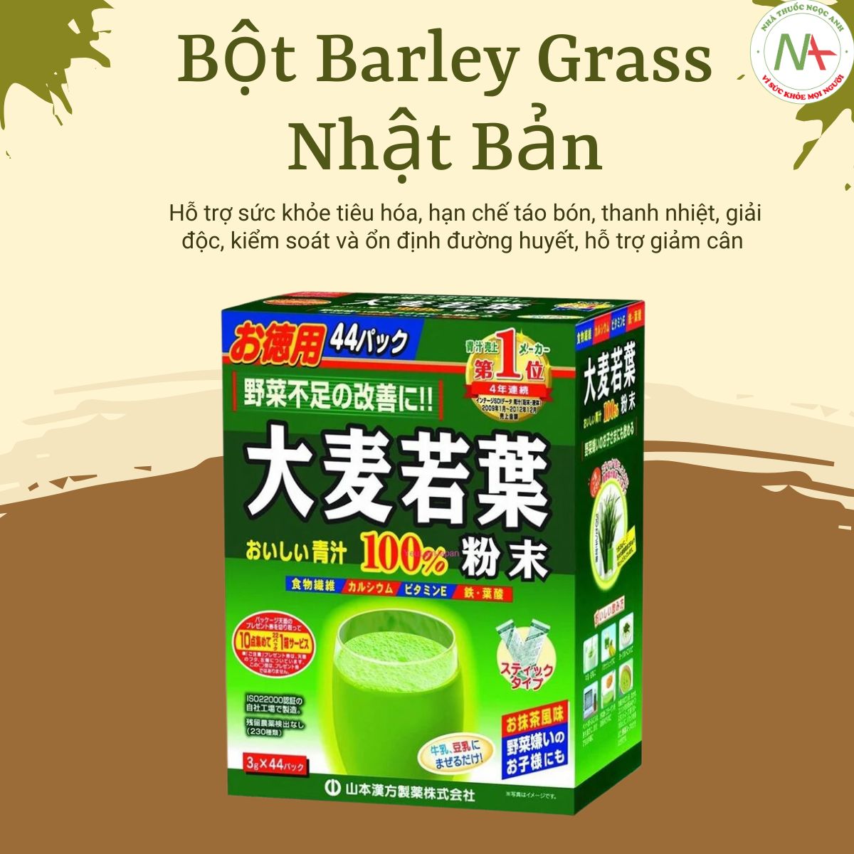 Bột Barley Grass Nhật Bản