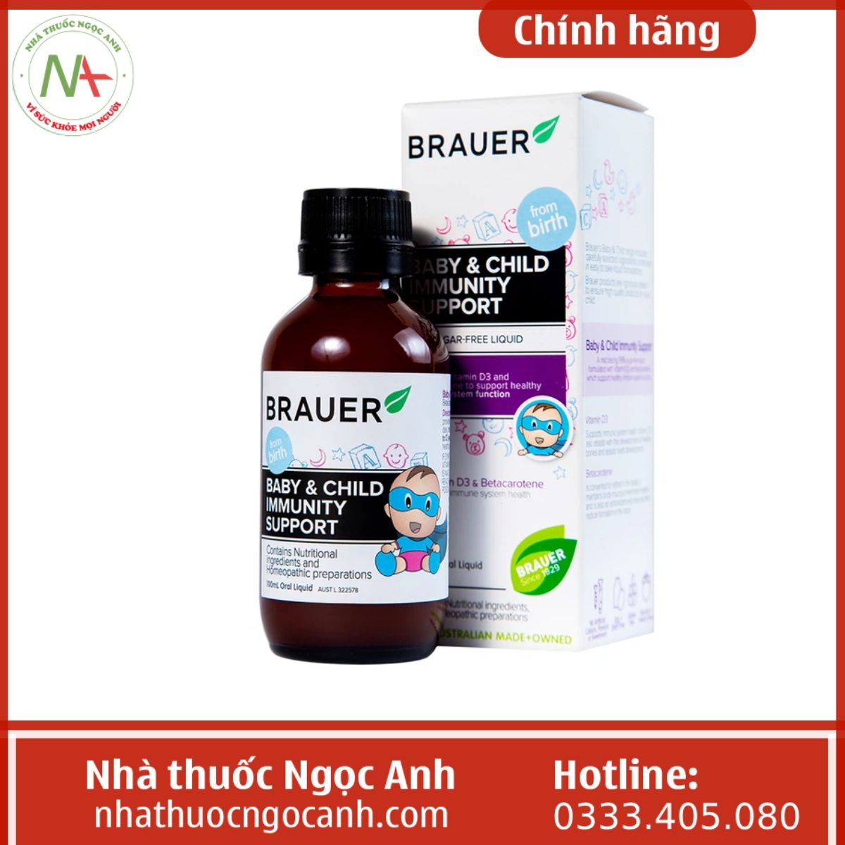 Brauer Baby & Child Immunity Support