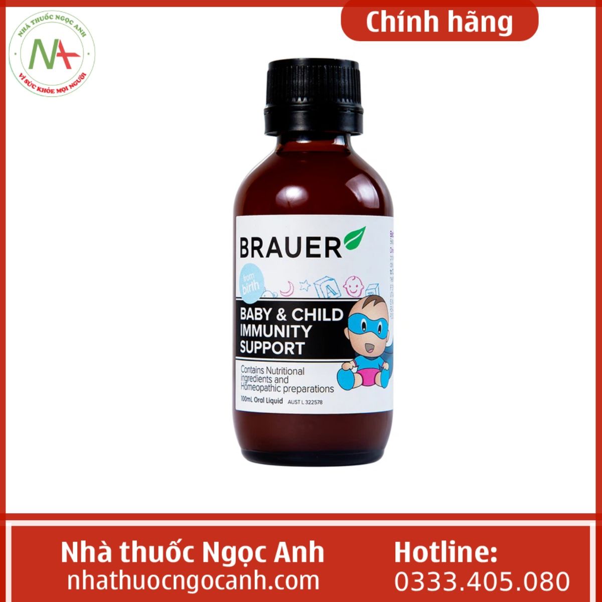 Brauer Baby & Child Immunity Support