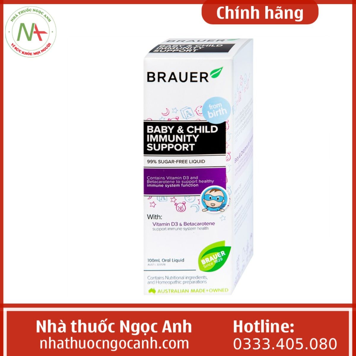 Brauer Baby & Child Immunity Support