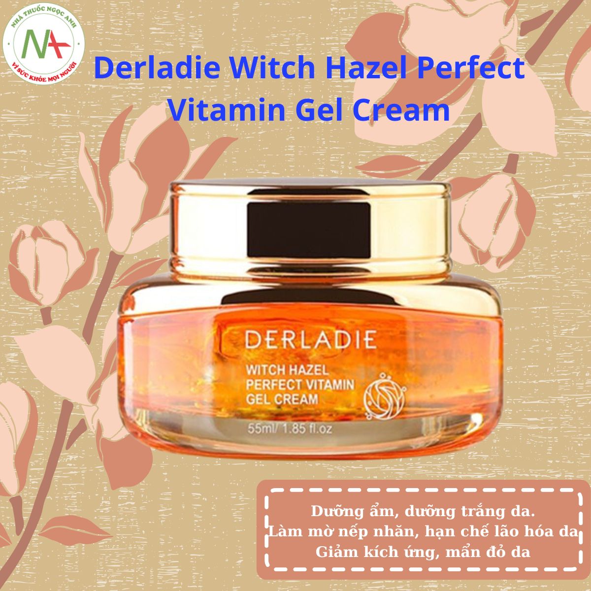 Derladie Witch Hazel Perfect Vitamin Gel Cream