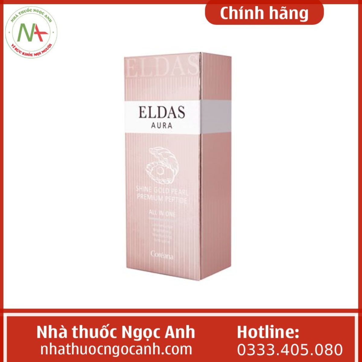 Eldas Aura Shine Gold Pearl Premium Peptide