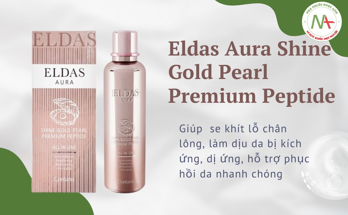 Eldas Aura Shine Gold Pearl Premium Peptide