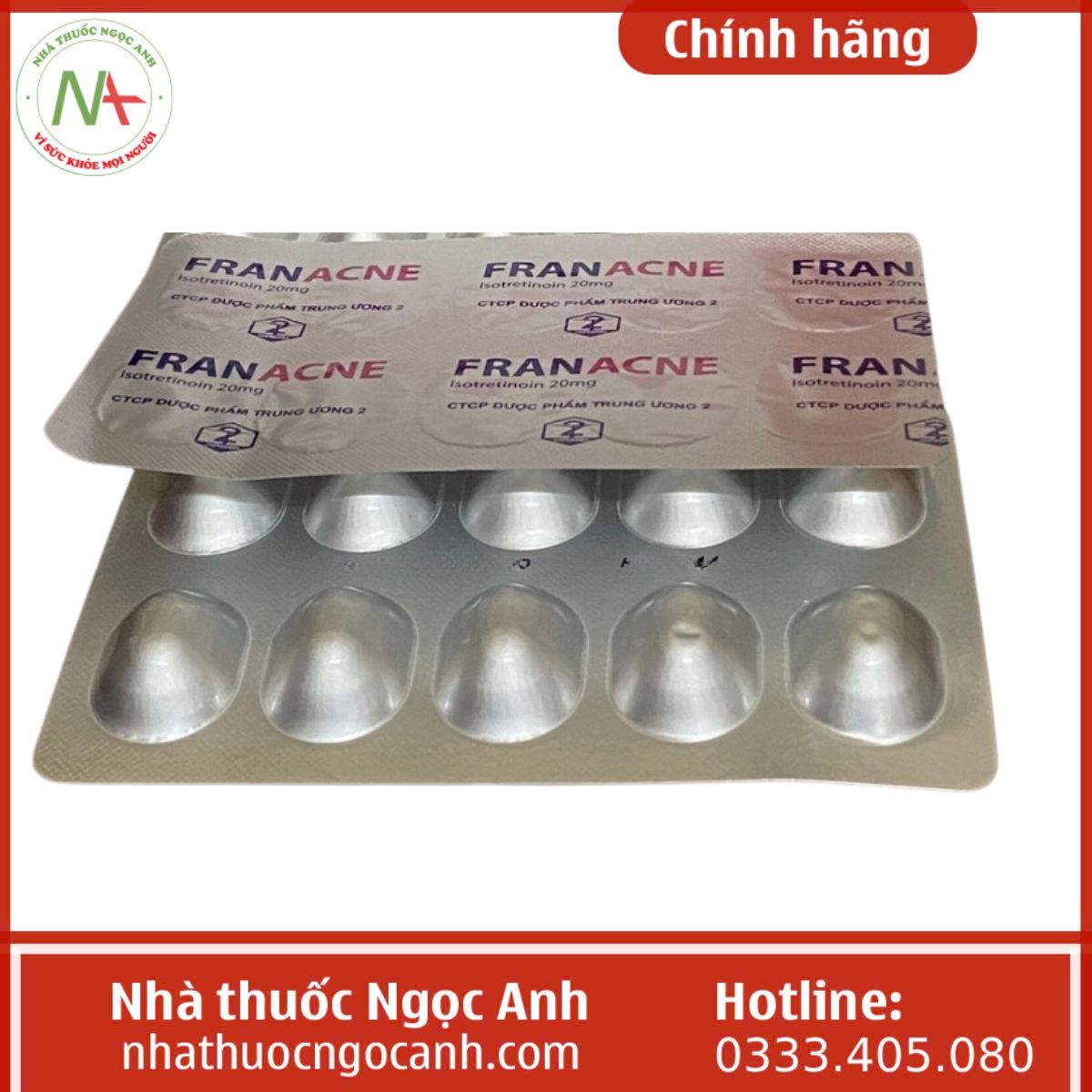 thuốc Franacne 20mg