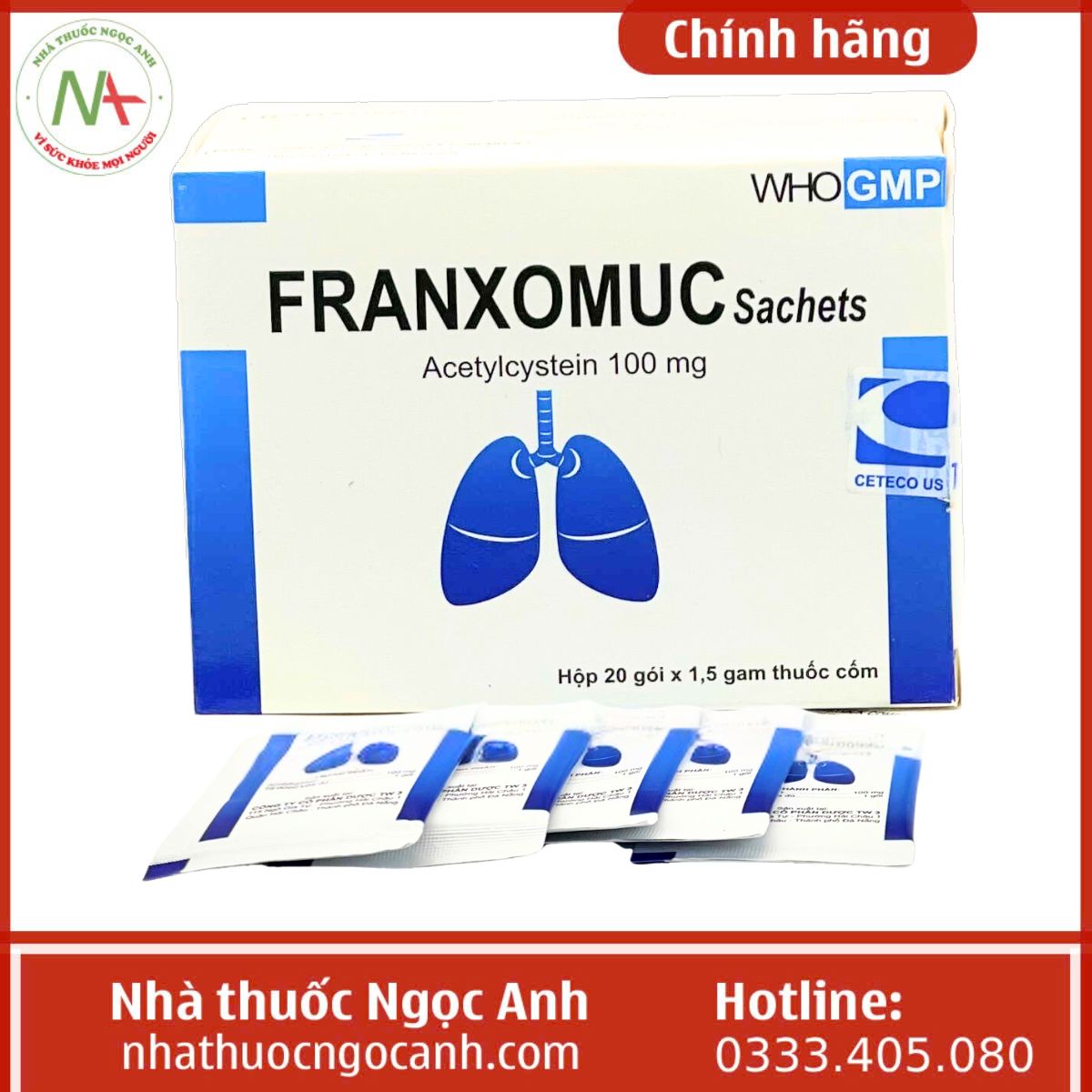 thuốc Franxomuc 100mg