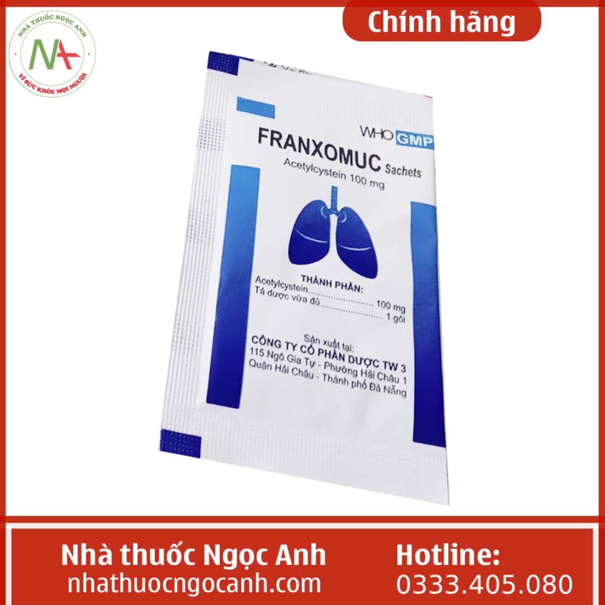 thuốc Franxomuc 100mg