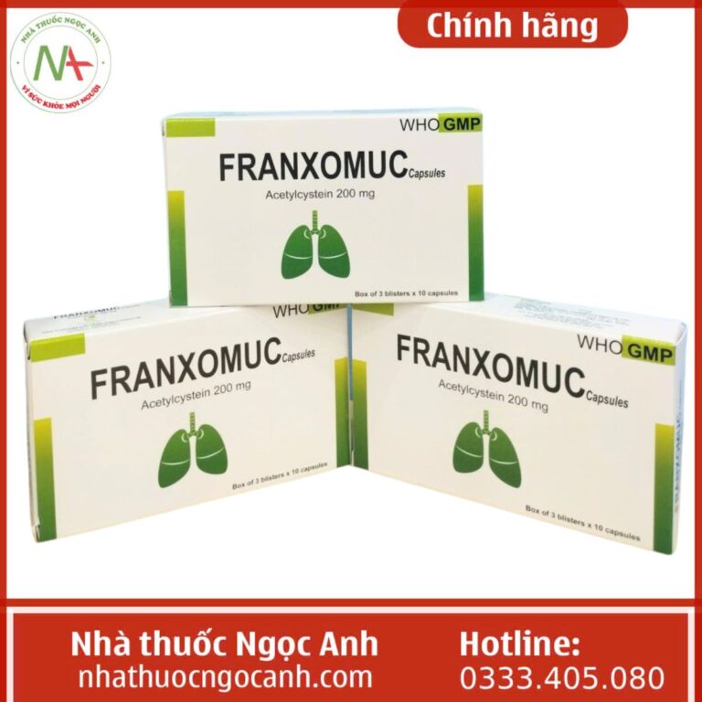 thuốc Franxomuc Capsules 200mg