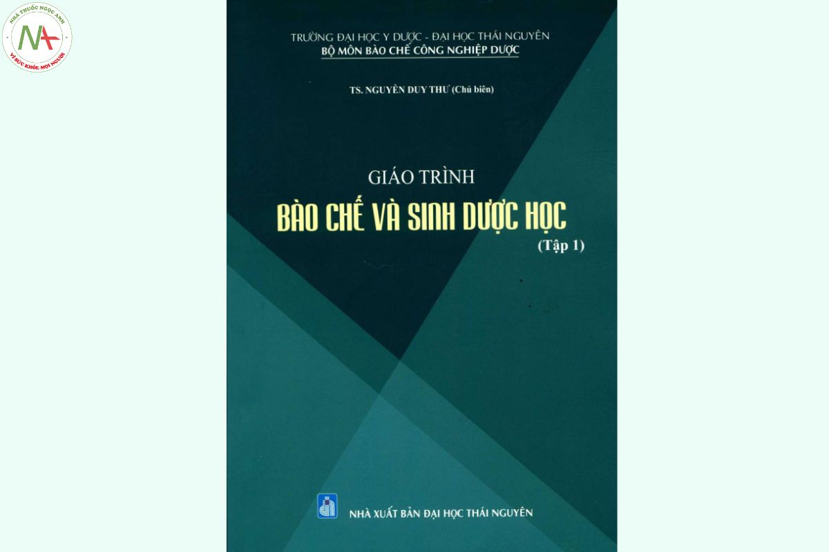 Free PDF Giáo trình bào chế và sinh dược học