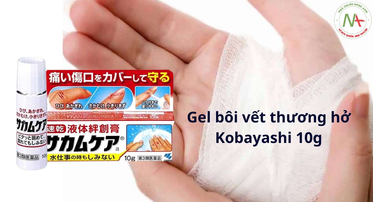 Gel bôi vết thương hở Kobayashi 10g