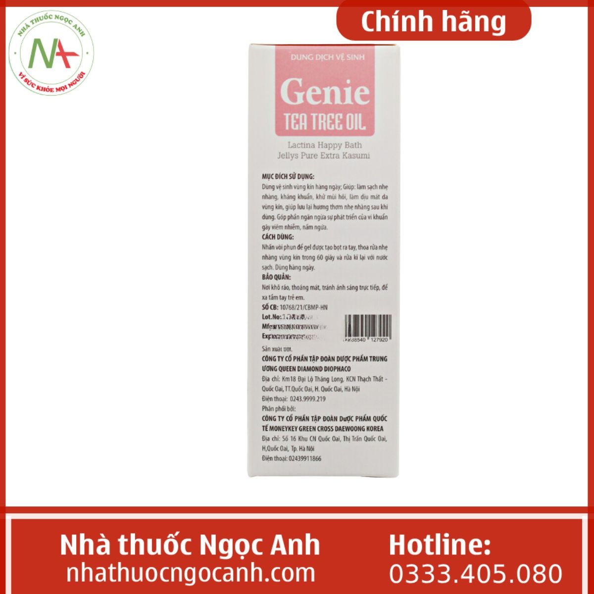 Genie Tea Tree Oil 100ml