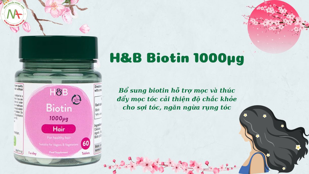 H&B Biotin 1000µg