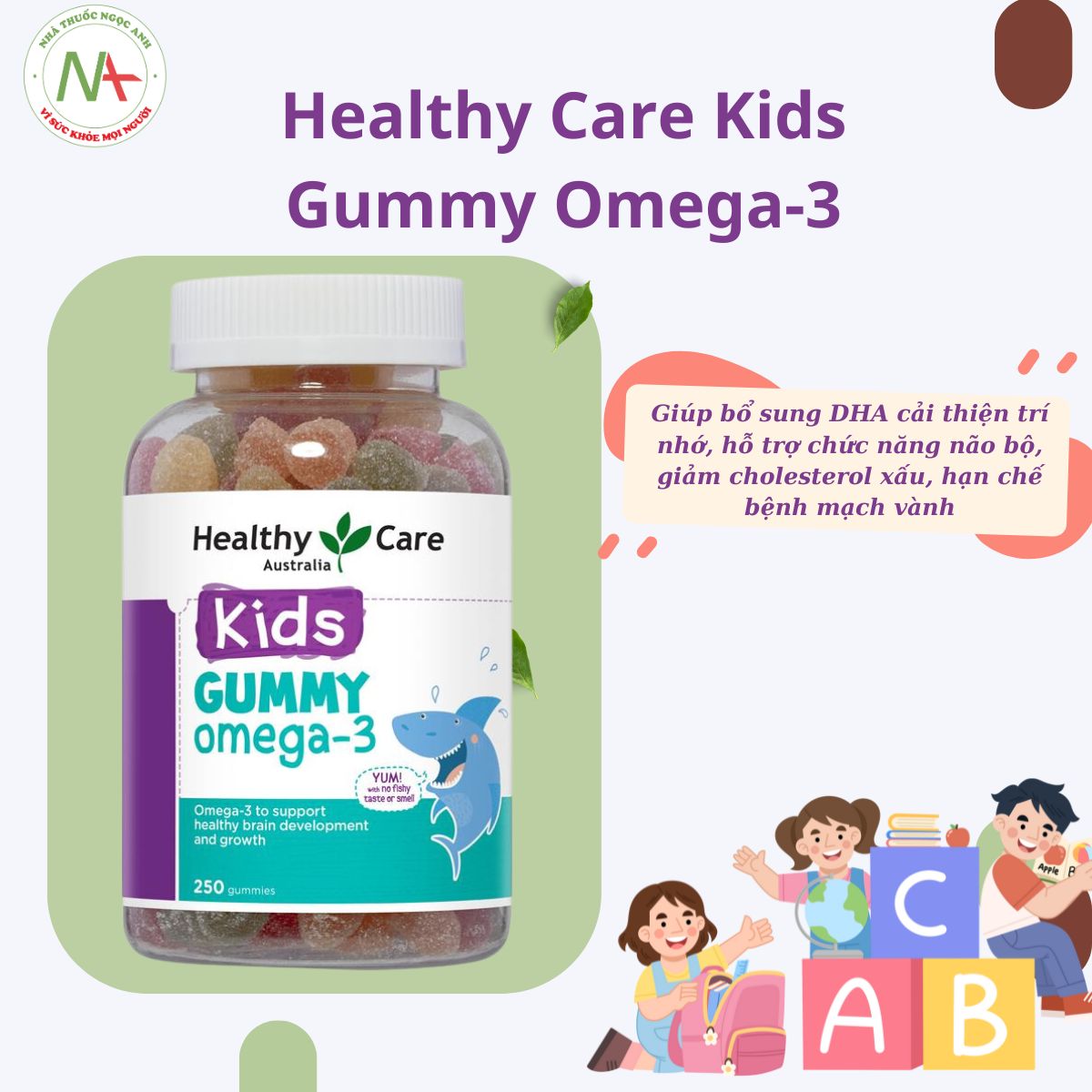 Healthy Care Kids Gummy Omega-3