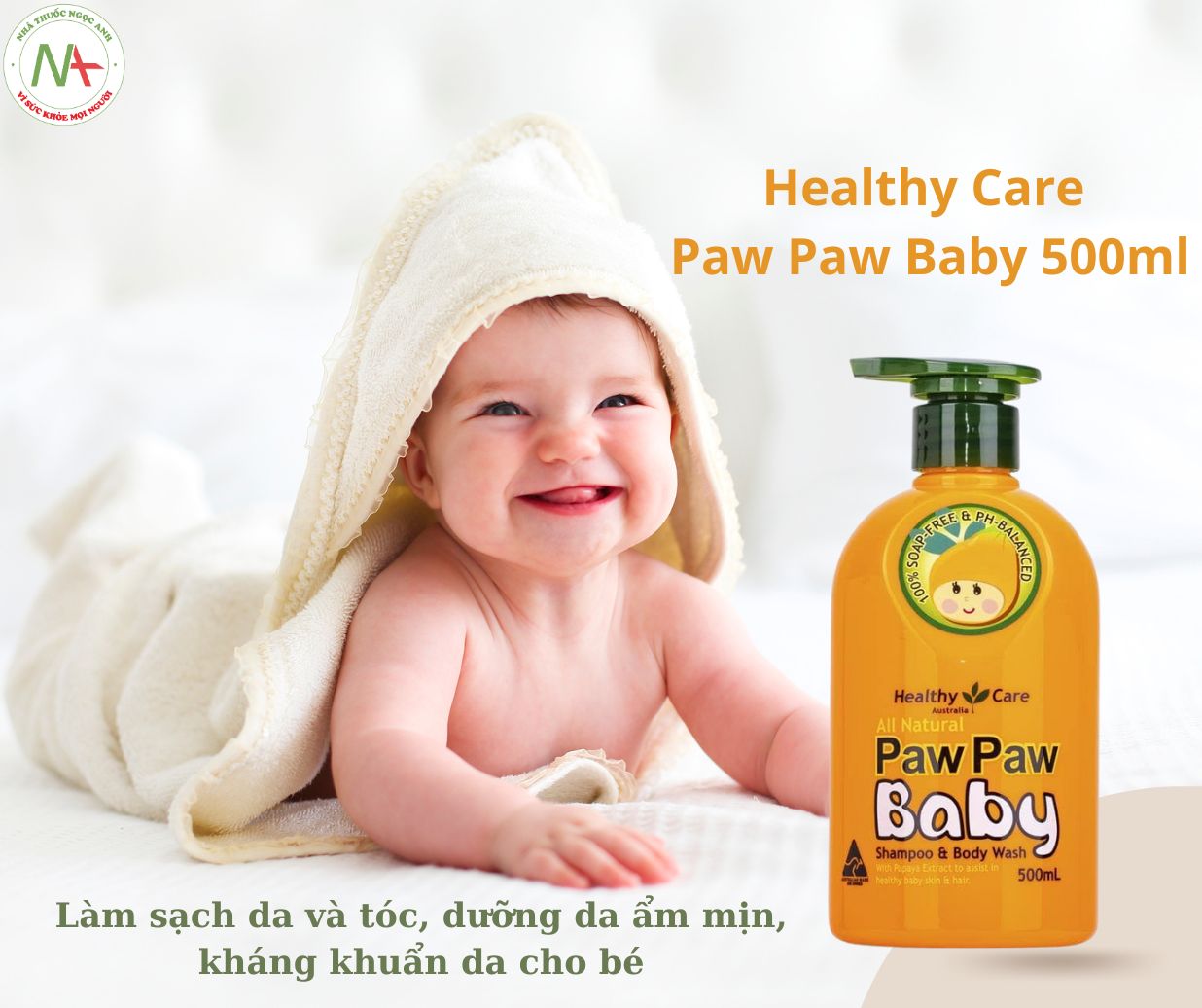 Healthy Care Paw Paw Baby 500ml