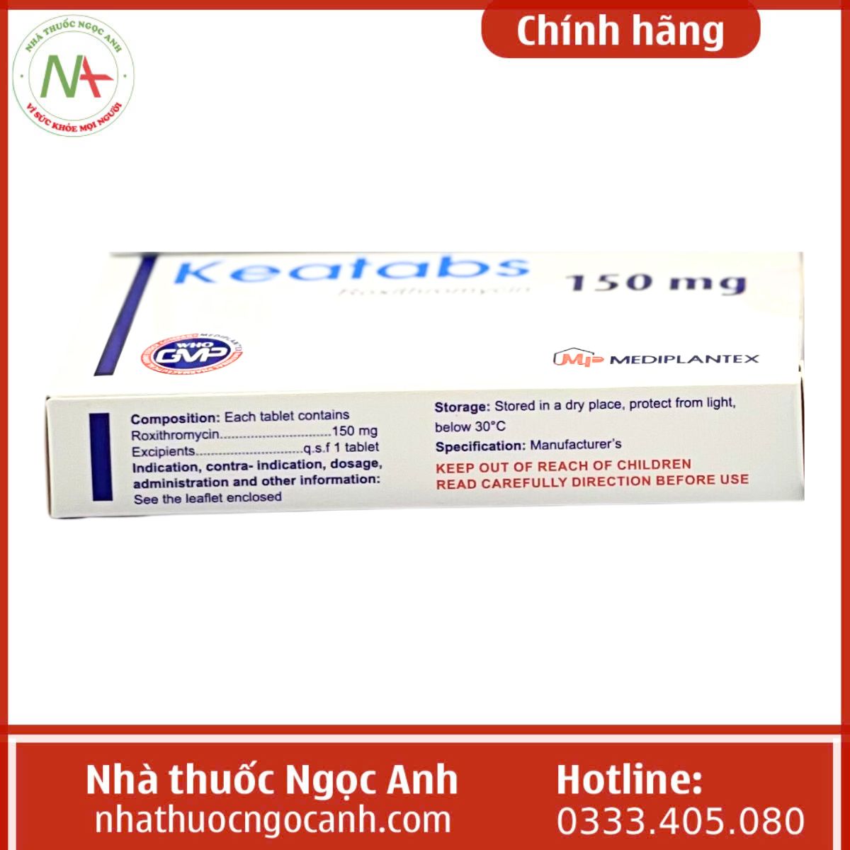 thuốc Keatabs 150mg