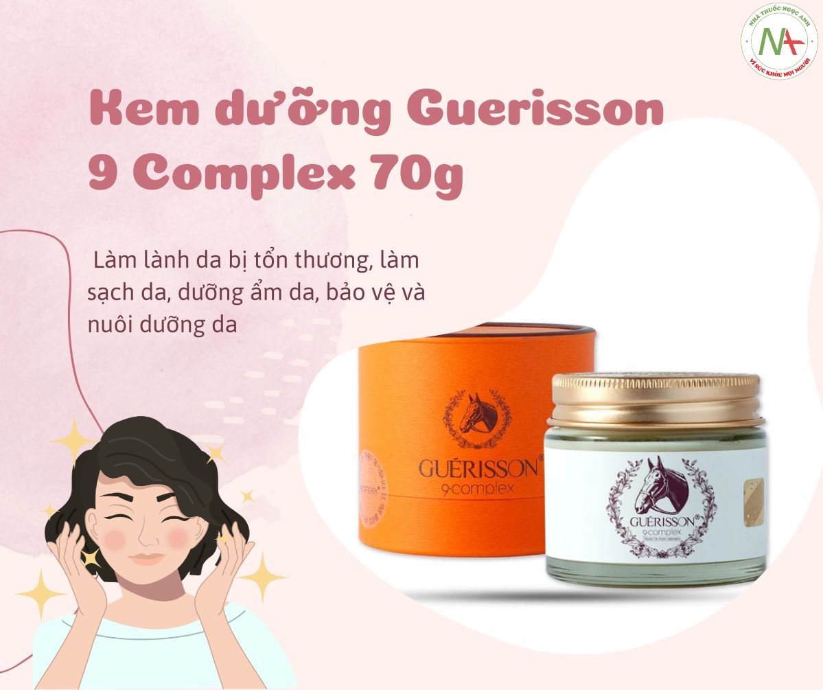 Kem dưỡng Guerisson 9 Complex 70g