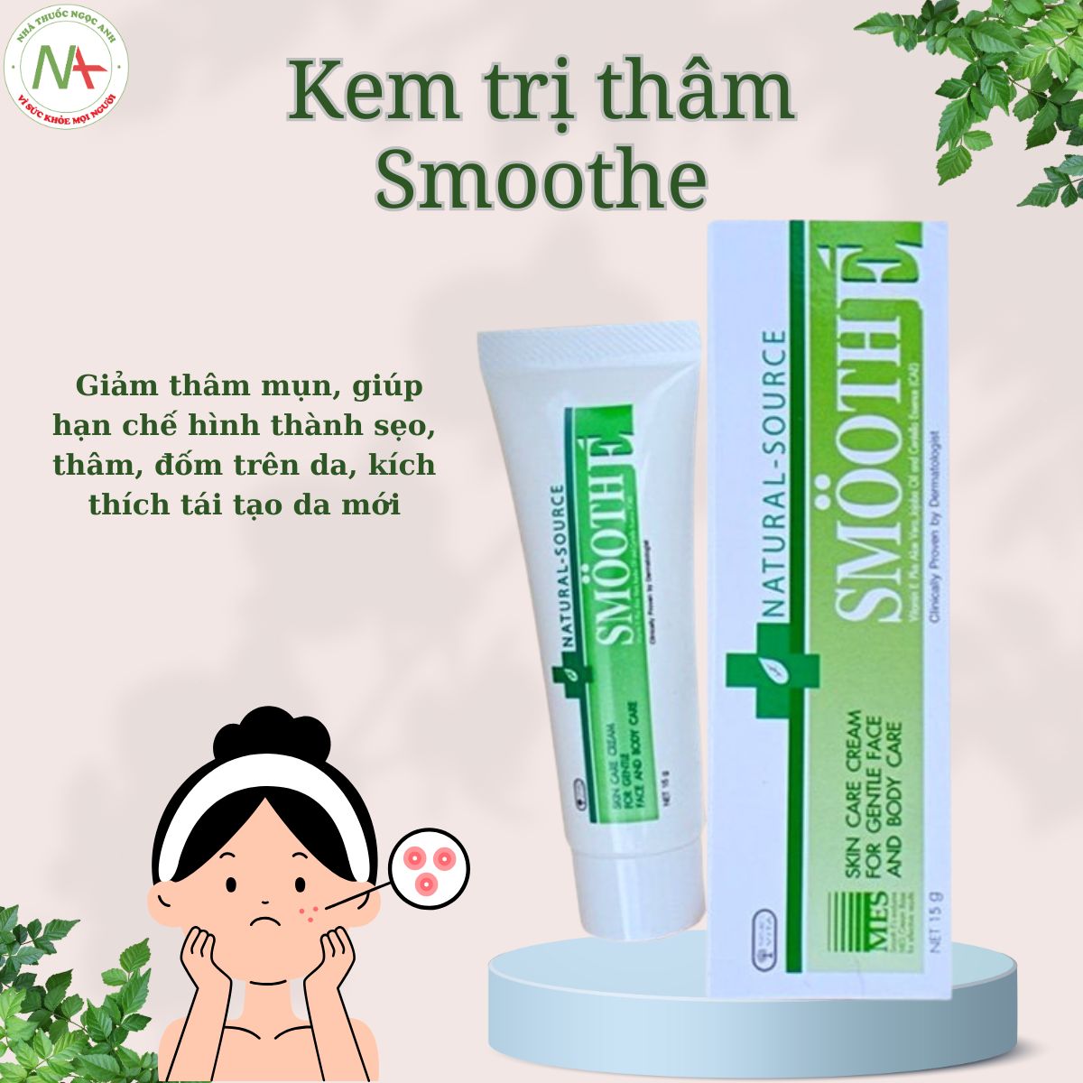 Kem trị thâm Smoothe