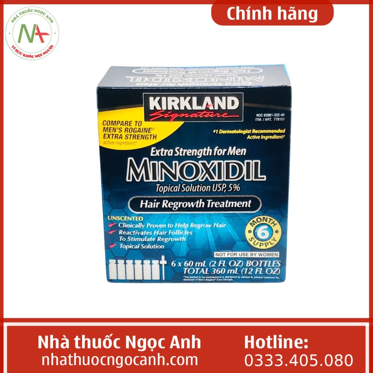 Kirkland Minoxidil 5%