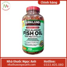 Kirkland Wild Alaskan Fish Oil 1400 mg