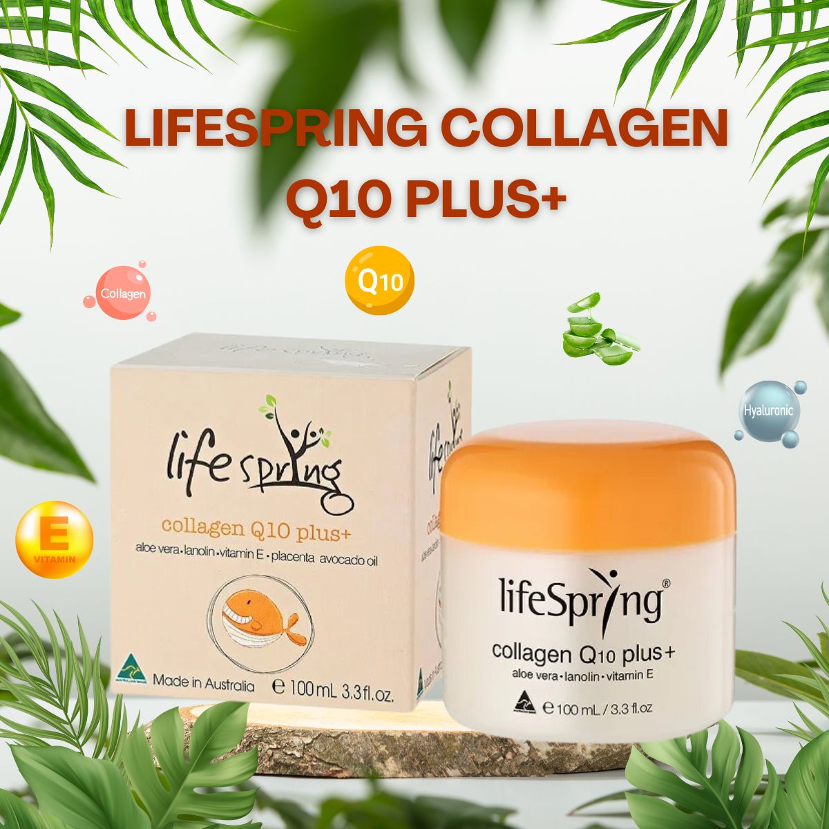 LifeSpring Collagen Q10 Plus+