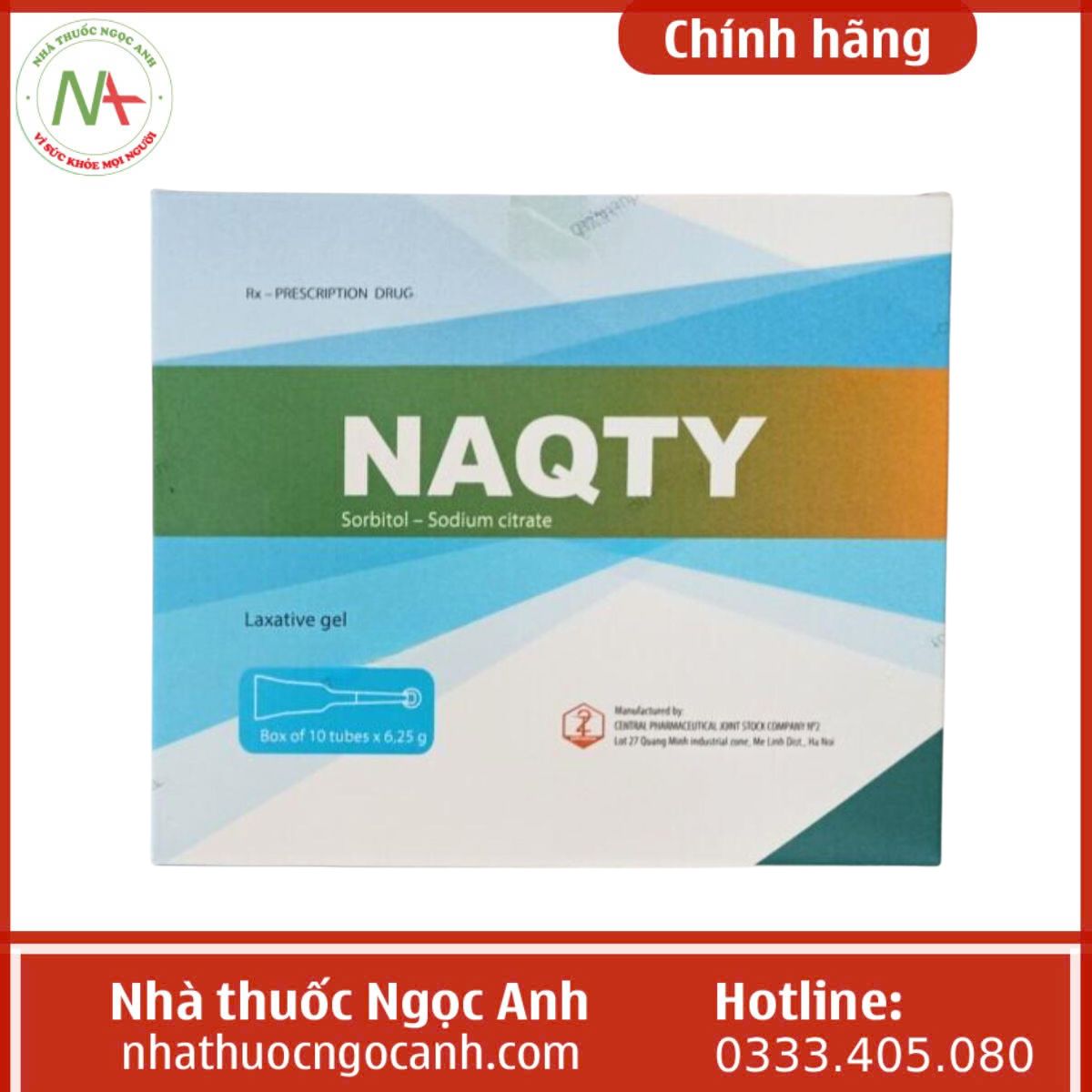 thuốc Naqty 6,25g