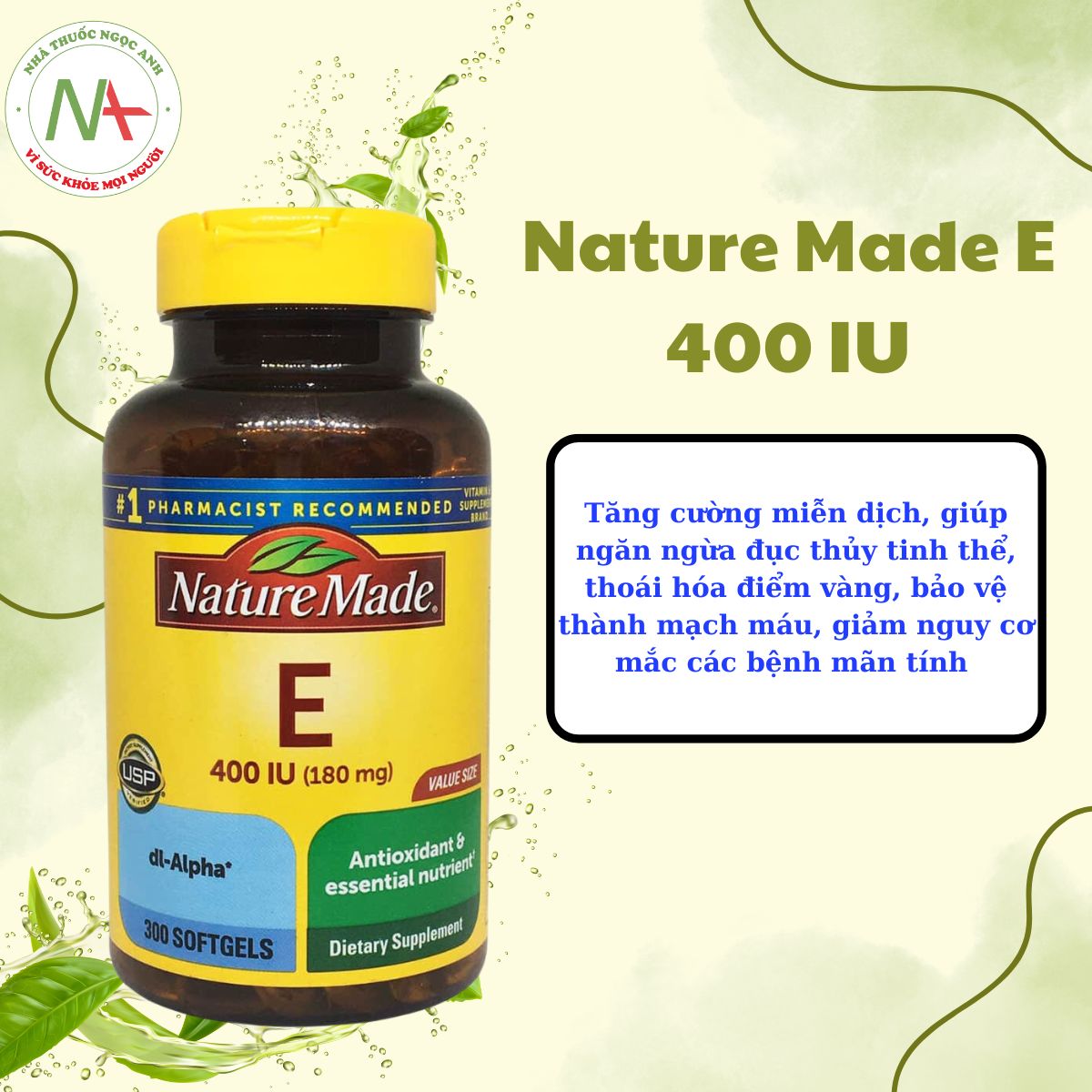 Nature Made E 400 IU