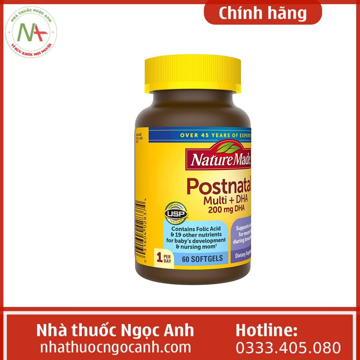 Nature Made Postnatal Multi + DHA