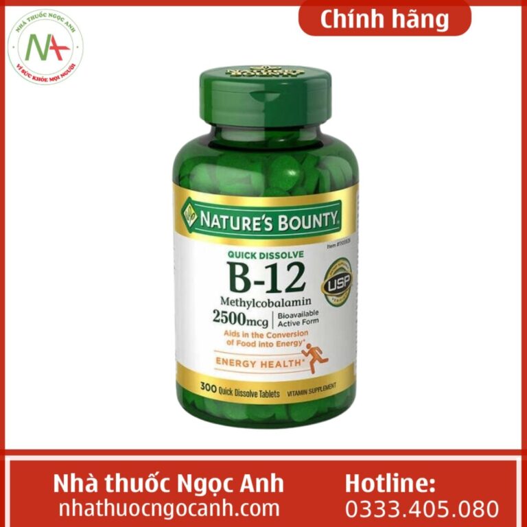 Nature's Bounty B-12 2500mcg